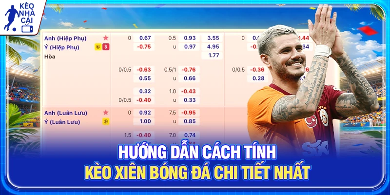 Hướng Dẫn Cách Tính Kèo Xiên Bóng Đá Chi Tiết Nhất